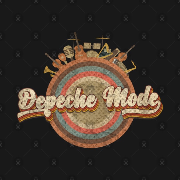 Tshirt Music Designs Vintage Retro - Depeche Mode by kumurkumur