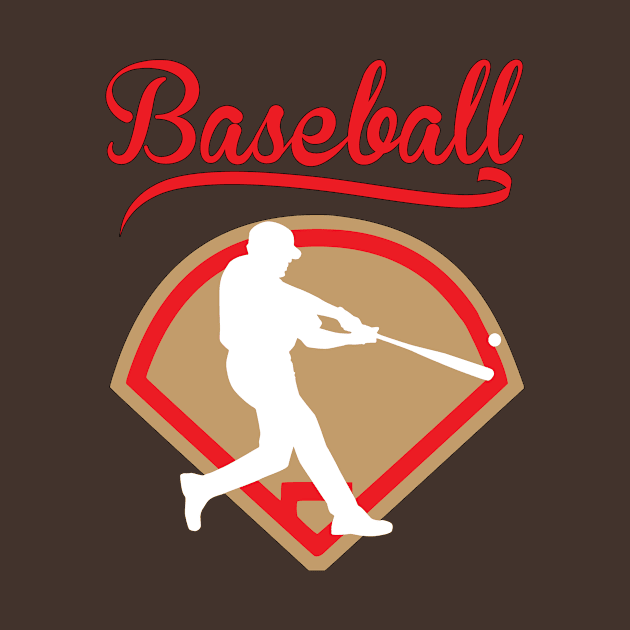 Baseball Player Diamond by letnothingstopyou