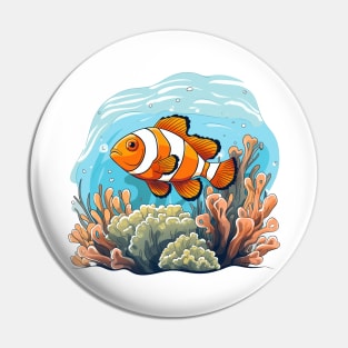 Clownfish Pin