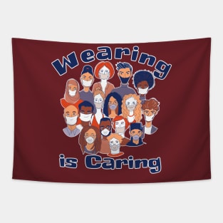 Wearing is Caring Tapestry