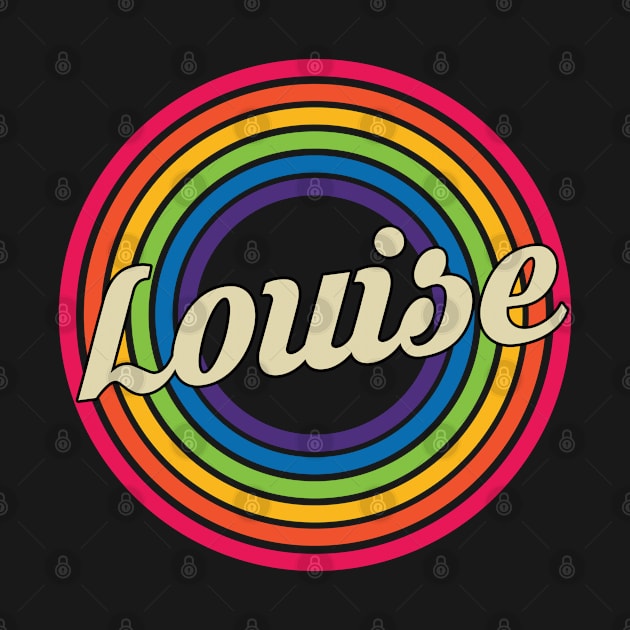 Louise - Retro Rainbow Style by MaydenArt