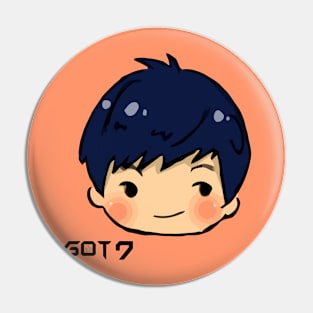 got7 cute personel vintage Pin