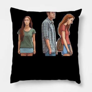 Distracted BoyFriend Meme Pillow