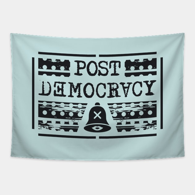 Post Democracy Tapestry by PEARSTOCK