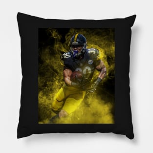 J Conner Pittsburgh Sports Art Pillow