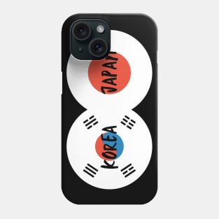 Korean Japanese - Korea, Japan Phone Case