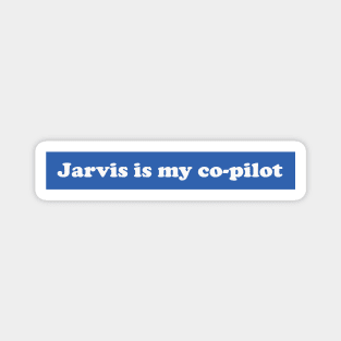 Jarvis is my Co-Pilot Magnet