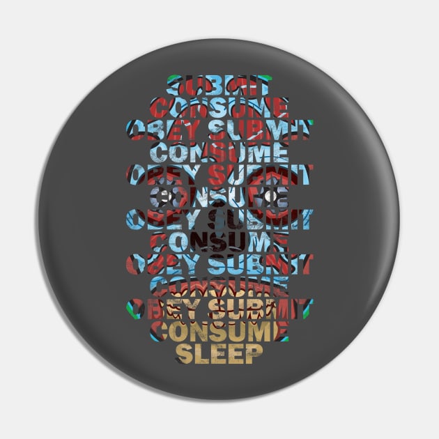 SUBMIT OBEY SLEEP Pin by Gimmickbydesign