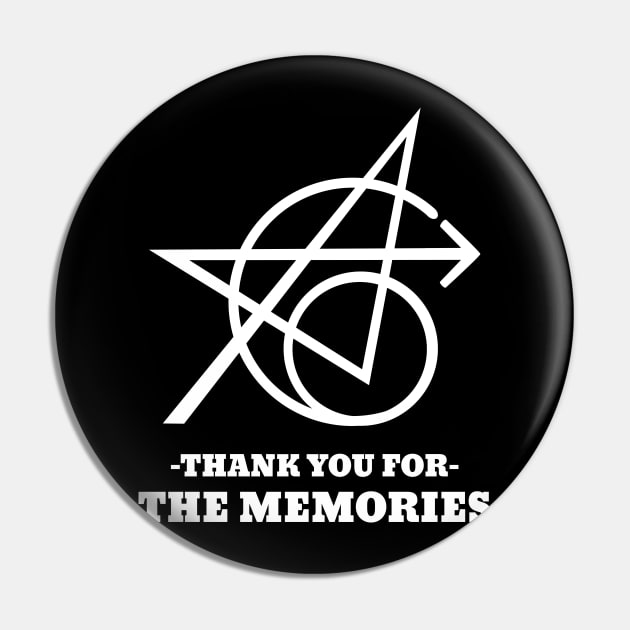 Thank You For The Memories Pin by Dojaja