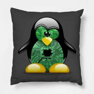 Linux Tux Pillow