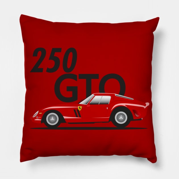 250 GTO Pillow by HSDESIGNS