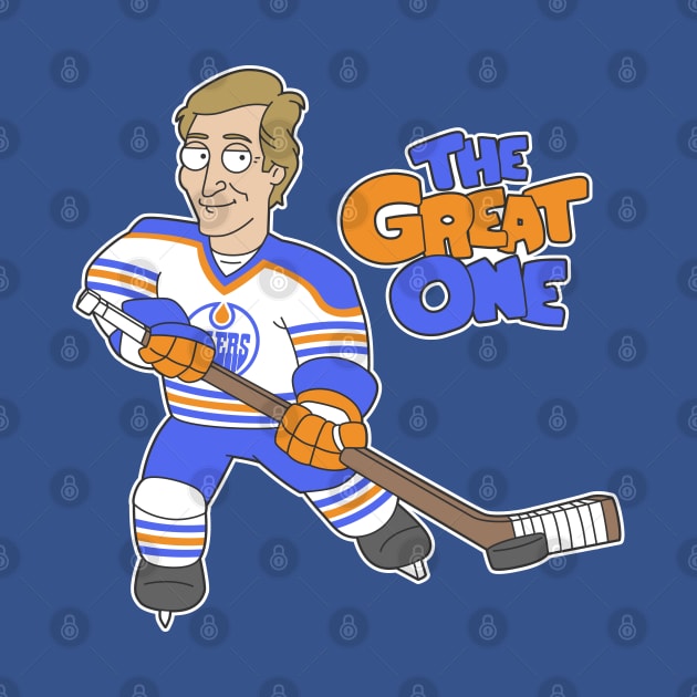 Wayne Gretzky The Great One by Carl Cordes