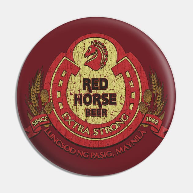 Red Horse Pin by JCD666