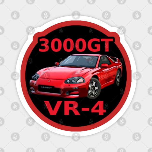 Mitsubishi 3000GT VR-4 Magnet by Gamers Gear