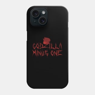 godzilla // rred glow Phone Case