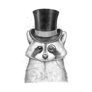 Raccoon gentleman T-Shirt