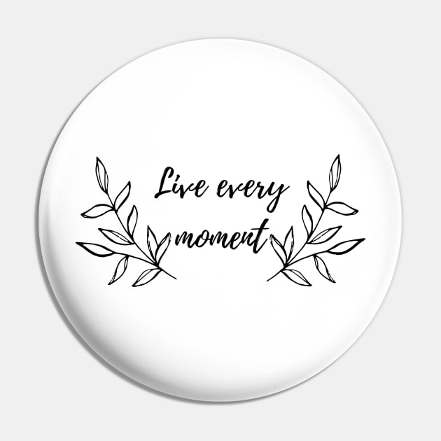 LIVE EVERY MOMENT LEAVES LINE ART ILLUSTRATION Pin by Artistic_st