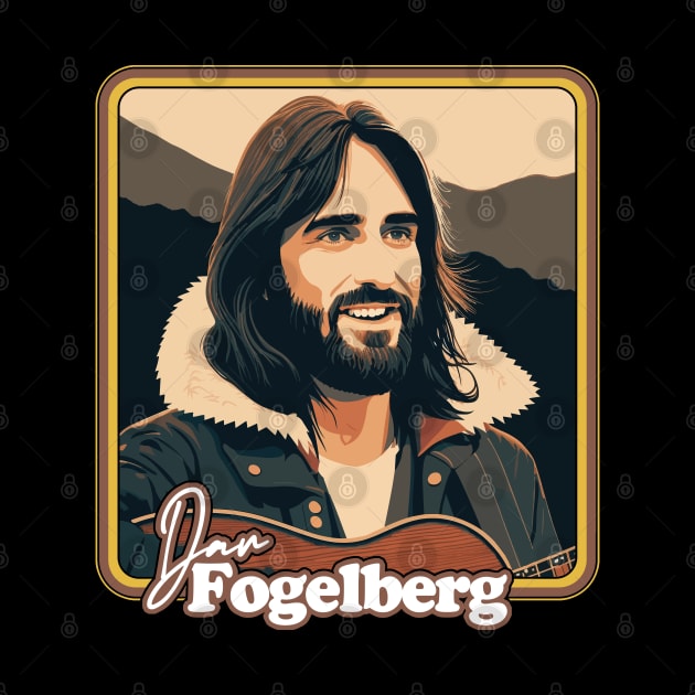 Dan Fogelberg --- Retro Illustration Style by DankFutura