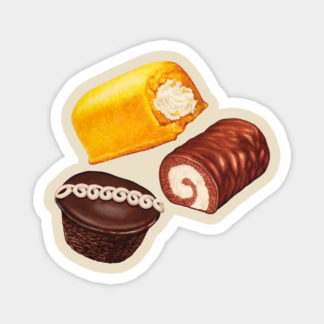 Hostess Cakes Magnet by KellyGilleran