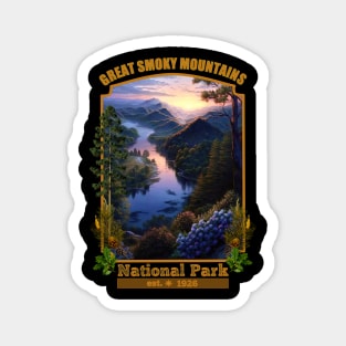 Great Smoky Mountains National Park Magnet
