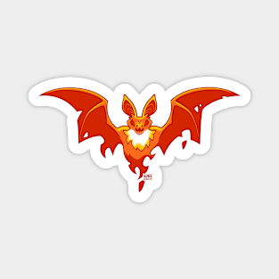 Blaze Bat Magnet