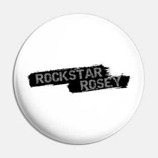 Rockstar Rosey - Original Namestamp Pin