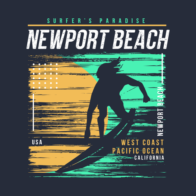 Retro Surfing Newport Beach, California // Vintage Surfer Beach // Surfer's Paradise by Now Boarding