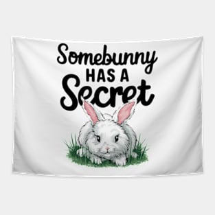 Easter Pregnancy Announcement - Somebunny has a Secret Tapestry