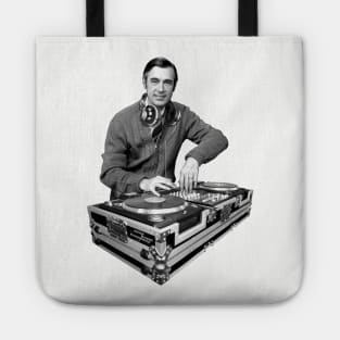 MR. ROGERS - Dj Turntables hip-hop Tote
