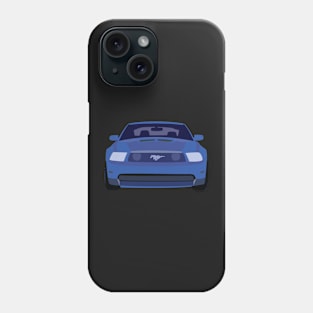 Blue Mustang Phone Case