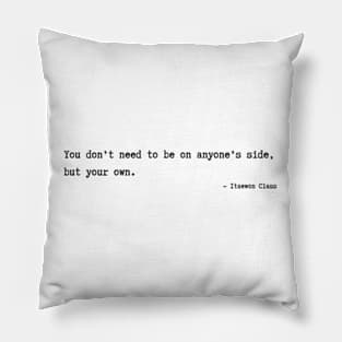 Itewan Class Quote Pillow