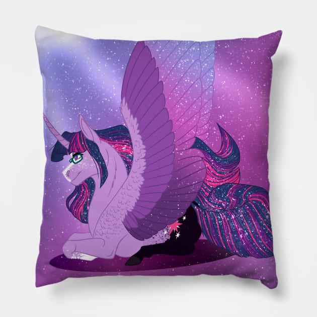 Twilight - Princess of Friendship Pillow by Erin's Homebound