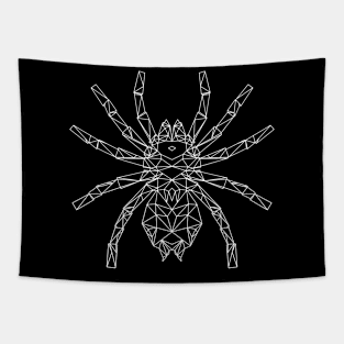 Geometric Spider Tarantula Tapestry