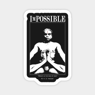 ImPossible : B.K.S. Iyengar Magnet