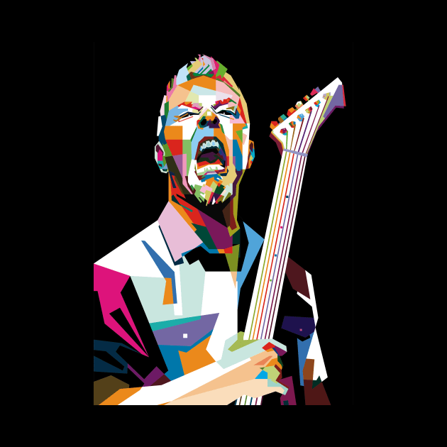 WPAP-james hetfield by pucil03