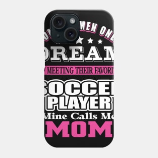 Soccer Shirt For MOM Phone Case