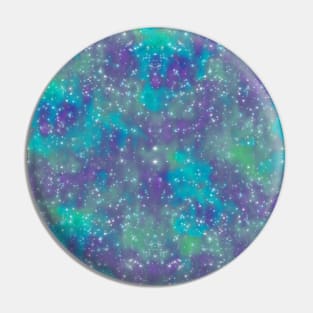 Abstract Galaxy Pin