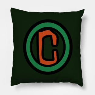 Cate's Superhero Logo Pillow
