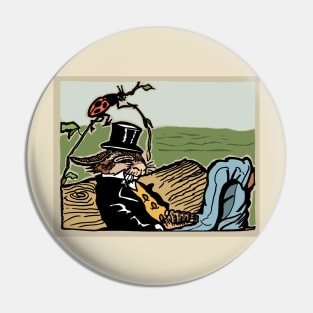 Uncle Wiggily Asleep Pin