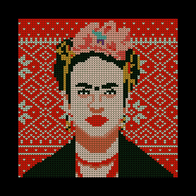 FRIDA UGLY CHRISTMAS PATCH by miskel