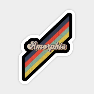 retro vintage color Amorphis Magnet