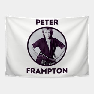 peter frampton ll burgundy Tapestry