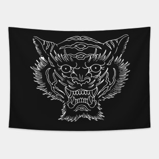 Tiger tattoo Tapestry