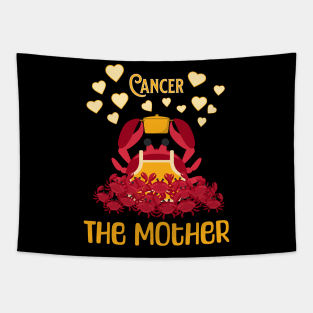 The characters of the zodiac: Cancer Tapestry