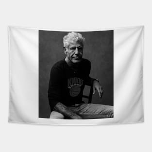 Anthony Bourdain Knicks Fan Tapestry