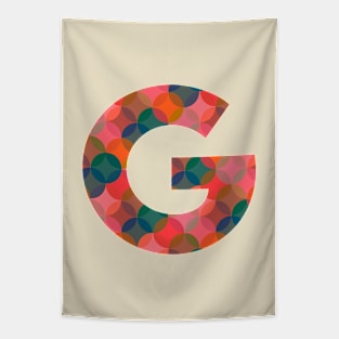 Letter G Initial Tapestry