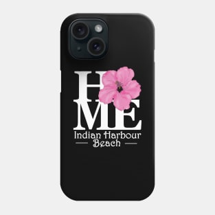 Indian Harbour Beach HOME Pink Hibiscus Phone Case