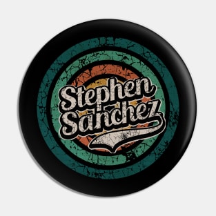 Stephen Sanchez // Retro Circle Crack Vintage Pin