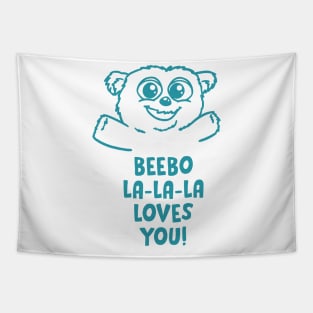 Beebo Loves You! v2 Tapestry