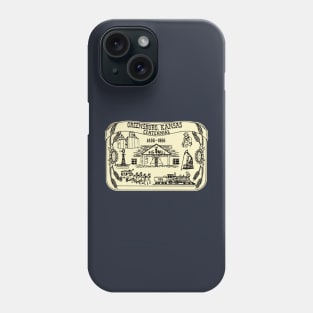 Greensburg Kansas Centennial 1886-1986 Phone Case